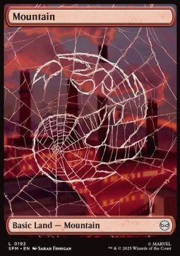 Mountain (V.1) - Magic: The Gathering | Marvel's Spider - Man (Land) [SPM - 192] - El Duelista