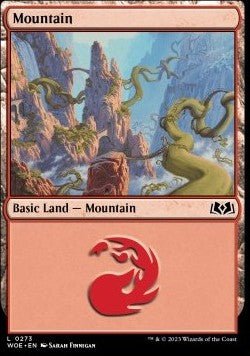 Mountain (V.2)⁣ - Wilds of Eldraine⁣ (Land)⁣ [273] - El Duelista