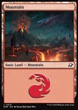 Mountain (V.3)⁣ - Edge of Eternities⁣ (Land)⁣ [274] - El Duelista