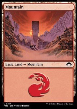 Mountain (V.3)⁣ - Modern Horizons 3⁣ (Land)⁣ [317] - El Duelista