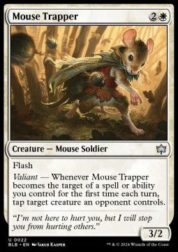 Mouse Trapper⁣ - Bloomburrow⁣ (Uncommon)⁣ [22] - El Duelista