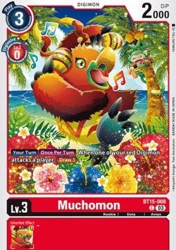 Muchomon (BT15 - 008)⁣ - Exceed Apocalypse⁣ (Common)⁣ [008] - El Duelista