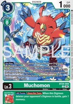 Muchomon (BT24 - 044) - Time Stranger (Uncommon) [BT - 24 - 044] - El Duelista