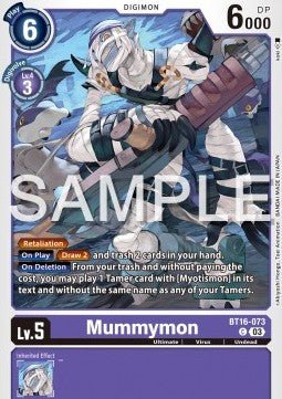 Mummymon (BT16 - 073)⁣ - Beginning Observer⁣ (Common)⁣ [073] - El Duelista