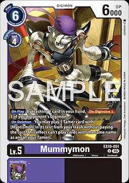 Mummymon (EX10 - 051) (V.1) - Sinister Order (Uncommon) [051] - El Duelista