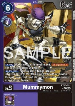 Mummymon (EX10 - 051) (V.2) - Sinister Order (Alternative Art) [051] - El Duelista