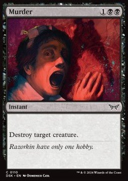 Murder⁣ - Duskmourn: House of Horror⁣ (Common)⁣ [110] - El Duelista