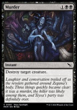 Murder⁣ - Murders at Karlov Manor⁣ (Common)⁣ [95] - El Duelista
