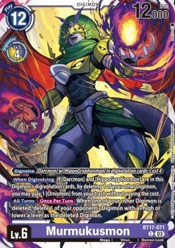 Murmukusmon (BT17 - 071)⁣ - Secret Crisis⁣ (Common)⁣ [071] - El Duelista