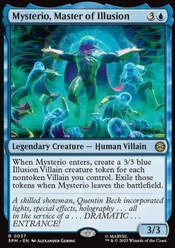 Mysterio, Master of Illusion - Magic: The Gathering | Marvel's Spider - Man (Rare) [SPM - 37] - El Duelista