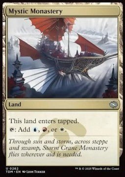 Mystic Monastery⁣ - Tarkir: Dragonstorm⁣ (Uncommon)⁣ [262] - El Duelista