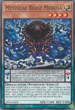 Mythical Beast Medusa - Structure Deck: Order of the Spellcasters (Common) [SR08 - 009] - El Duelista