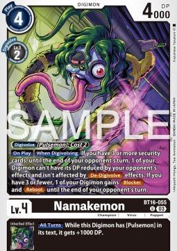 Namakemon (BT16 - 055)⁣ - Beginning Observer⁣ (Uncommon)⁣ [055] - El Duelista