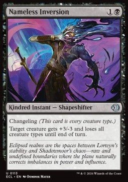 Nameless Inversion - Lorwyn Eclipsed (Uncommon) [ECL - 113] - El Duelista