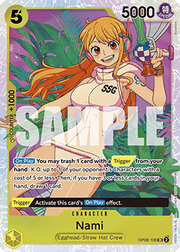 Nami (OP08 - 106) (V.1) - Two Legends (Super Rare) [OP08 - 106] - El Duelista