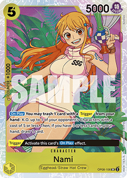 Nami (OP08 - 106) (V.1) - Two Legends (Super Rare) [OP08 - 106] - El Duelista