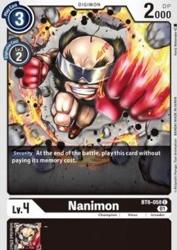 Nanimon (BT6 - 058)⁣ - Double Diamond⁣ (Common)⁣ [BT6 - 058] - El Duelista