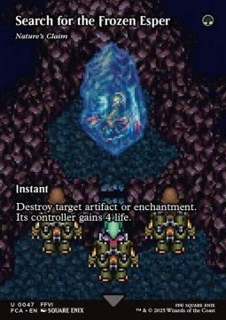 Nature's Claim⁣ - Magic: The Gathering - FINAL FANTASY Through the Ages⁣ (Uncommon)⁣ [47] - El Duelista