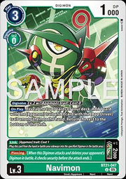 Navimon (BT21 - 047)⁣ - World Convergence⁣ (Uncommon)⁣ [047] - El Duelista