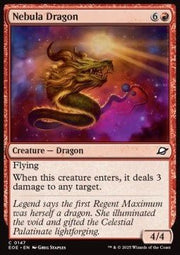 Nebula Dragon⁣ - Edge of Eternities⁣ (Common)⁣ [147] - El Duelista