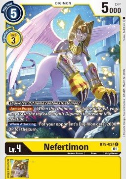 Nefertimon (BT9 - 037) - X Record (Uncommon) [BT - 09 - 037] - El Duelista