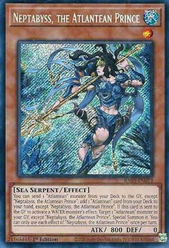 Neptabyss, the Atlantean Prince (V.3 - Secret Rare)⁣ - Quarter Century Bonanza⁣ (Secret Rare)⁣ [013] - El Duelista