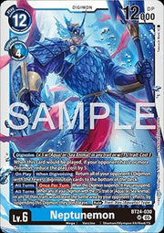 Neptunemon (BT24 - 030) (V.1) - Time Stranger (Super Rare) [BT - 24 - 030] - El Duelista
