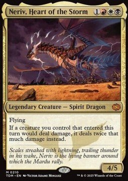 Neriv, Heart of the Storm⁣ - Tarkir: Dragonstorm⁣ (Mythic)⁣ [210] - El Duelista