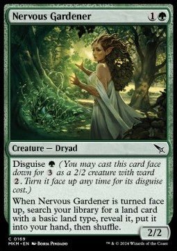 Nervous Gardener⁣ - Murders at Karlov Manor⁣ (Common)⁣ [169] - El Duelista