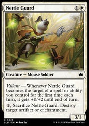 Nettle Guard⁣ - Bloomburrow⁣ (Common)⁣ [23] - El Duelista
