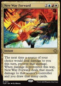 New Way Forward⁣ - Tarkir: Dragonstorm⁣ (Rare)⁣ [211] - El Duelista