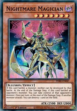 Nightmare Magician (V.2 - Super Rare) - Phantom Revenge (Super Rare) [PHRE - 047] - El Duelista