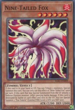 Nine - Tailed Fox - Egyptian God Deck: Slifer the Sky Dragon (Common) [EGS1 - 009] - El Duelista