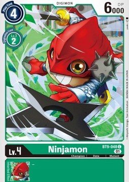Ninjamon (BT9 - 048)⁣ - X Record⁣ (Common)⁣ [048] - El Duelista