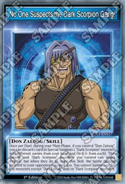 No One Suspects the Dark Scorpion Gang! (Skill)⁣ - Speed Duel GX: Duelists of Shadows⁣ (Common)⁣ [S17] - El Duelista
