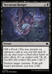 Nocturnal Hunger⁣ - Bloomburrow⁣ (Common)⁣ [102] - El Duelista