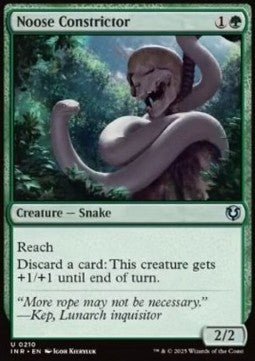 Noose Constrictor⁣ - Innistrad Remastered⁣ (Uncommon)⁣ [210] - El Duelista