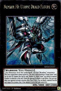 Number F0: Utopic Draco Future - 25th Anniversary Tin: Dueling Mirrors (Quarter Century Secret Rare) [MP24 - 037] - El Duelista