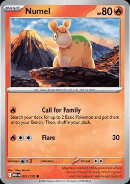 Numel - Mega Evolution (Common) [MEG - 021] - El Duelista