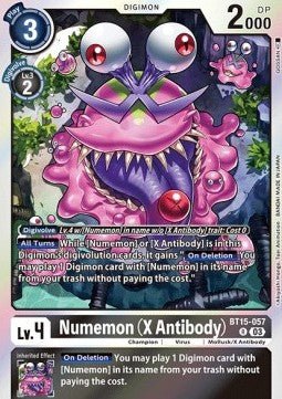Numemon (X Antibody) (BT15 - 057)⁣ - Exceed Apocalypse⁣ (Rare)⁣ [057] - El Duelista