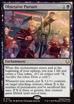 Obsessive Pursuit - Magic: The Gathering | Avatar: The Last Airbender (Rare) [TLA - 112] - El Duelista
