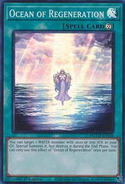 Ocean of Regeneration - Maze of the Master (Super Rare) [MZTM - 036] - El Duelista