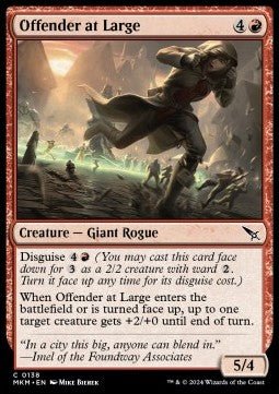 Offender at Large⁣ - Murders at Karlov Manor⁣ (Common)⁣ [138] - El Duelista