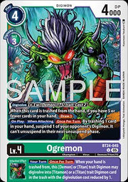 Ogremon (BT24 - 045) - Time Stranger (Uncommon) [BT - 24 - 045] - El Duelista