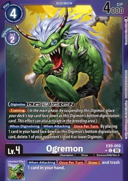 Ogremon (EX9 - 059) (V.2)⁣ - Versus Monsters⁣ (Alternative Art)⁣ [059] - El Duelista