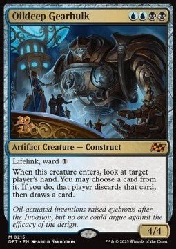 Oildeep Gearhulk (V.1)⁣ - Aetherdrift: Promos⁣ (Mythic)⁣ [215] - El Duelista