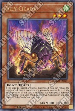 Oily Cicada - Battles of Legend: Crystal Revenge (Ultra Rare) [BLCR - 027] - El Duelista