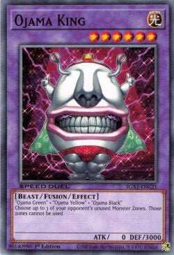 Ojama King (V.1 - Common) - Speed Duel GX: Duel Academy Box (Common) [SGX1 - C21] - El Duelista