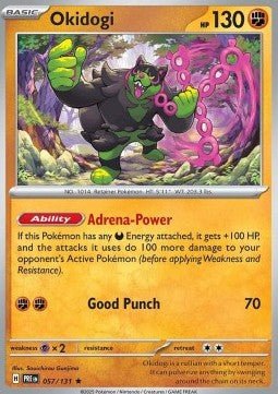 Okidogi⁣ - Prismatic Evolutions⁣ (Rare)⁣ [057] - El Duelista