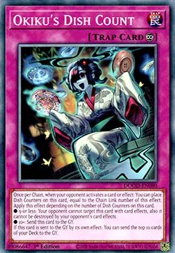 Okiku's Dish Count - Doom of Dimensions (Common) [DOOD - 080] - El Duelista